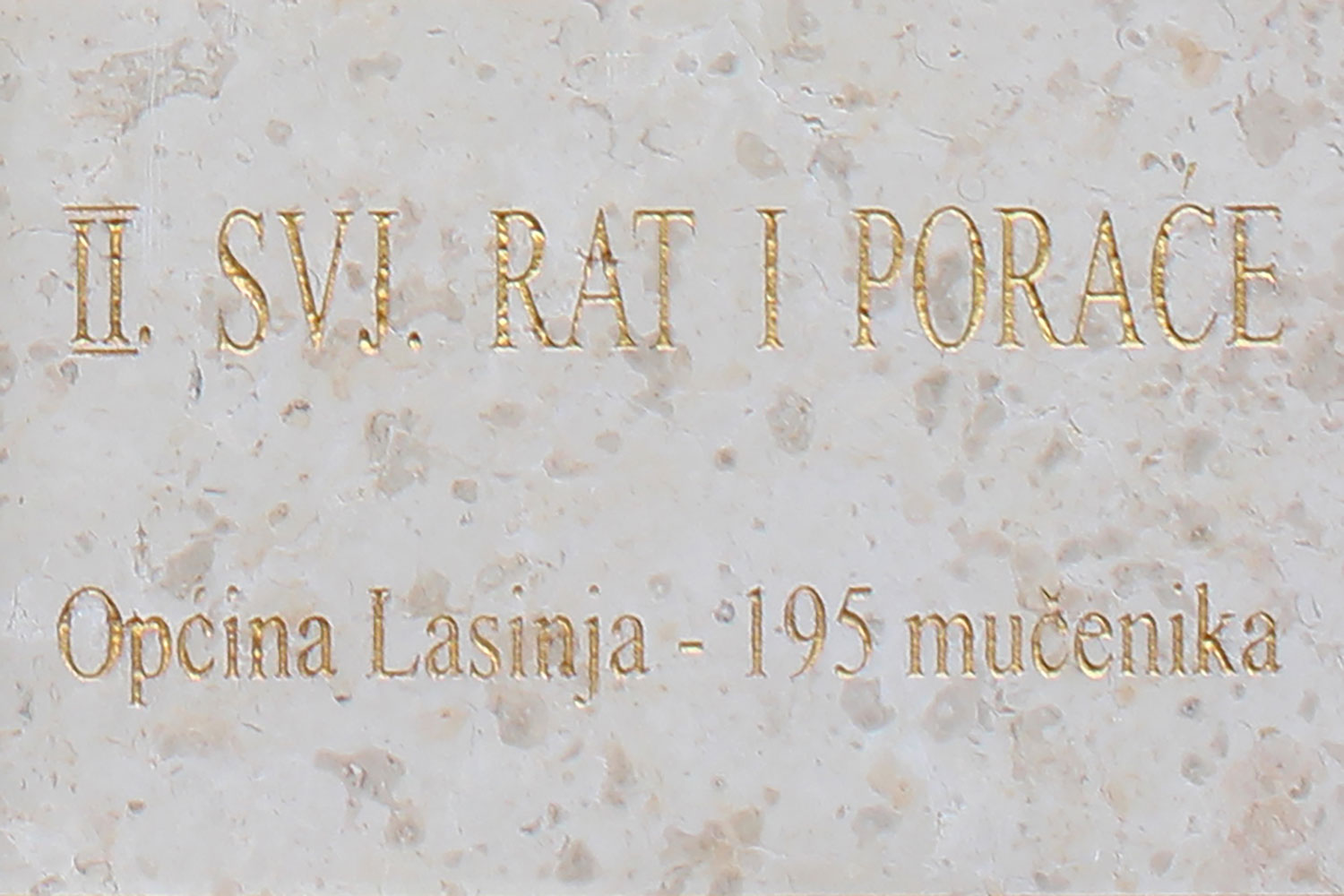 2 svjetski rat i porace opcina lasinja 195 mucenika