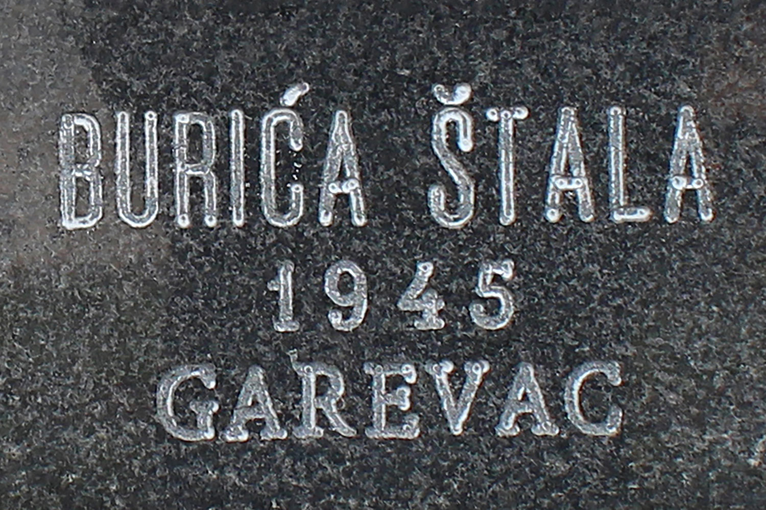 burica stala 1945 garevac bih