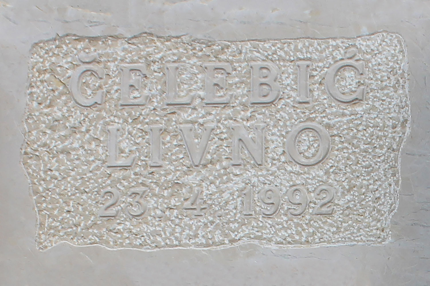 celebic livno 1992 bih