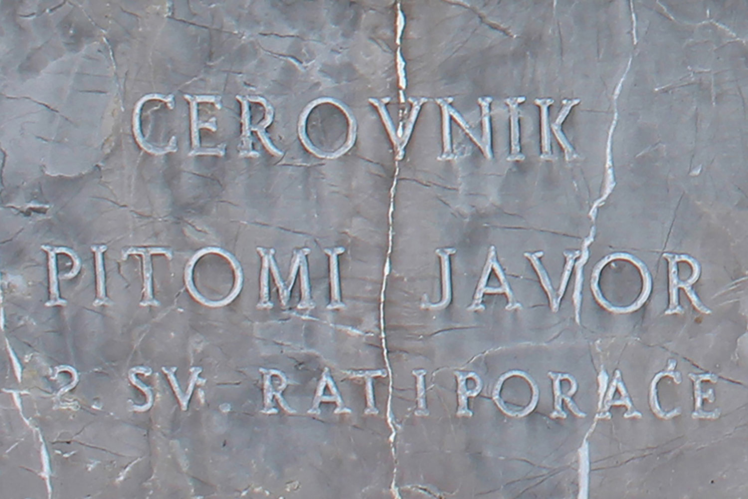 cerovnik pitomi javor 2 sv rat i porace