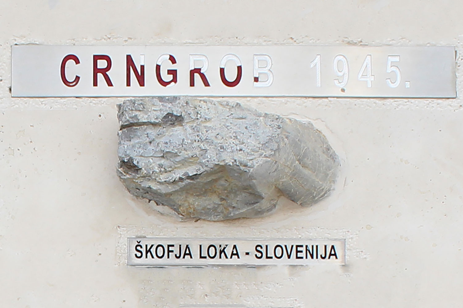 crnograb 1945 skofja loka slovenija slovenija