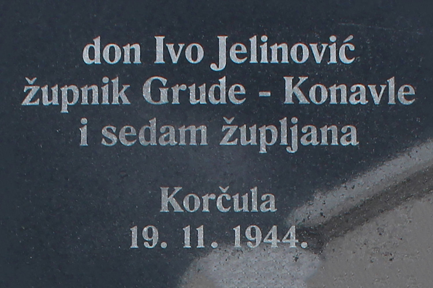 don ivo jelinovic zupnik grude konavle i sedam zupljana korcula 19 11 1944