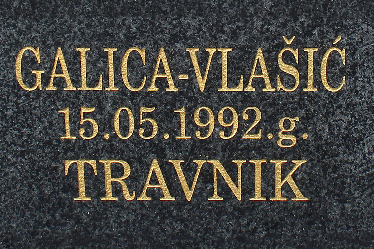 galica vlasic 15 05 1992 travnik