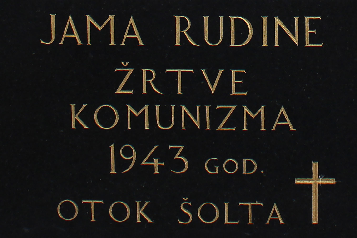 jama rudine zrtve komunizma 1943 god otok solta