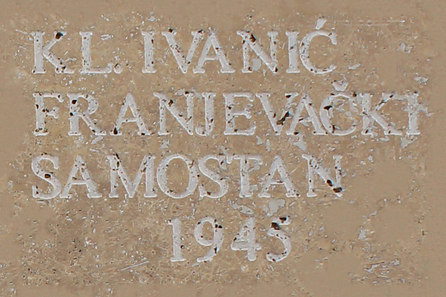 kl ivanic franjevacki samostan 1945