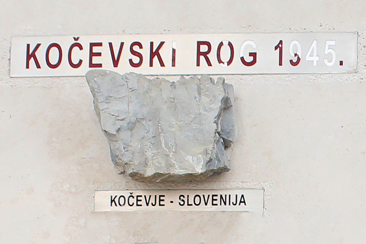 kocevski rog 1945 kocevje slovenija slovenija
