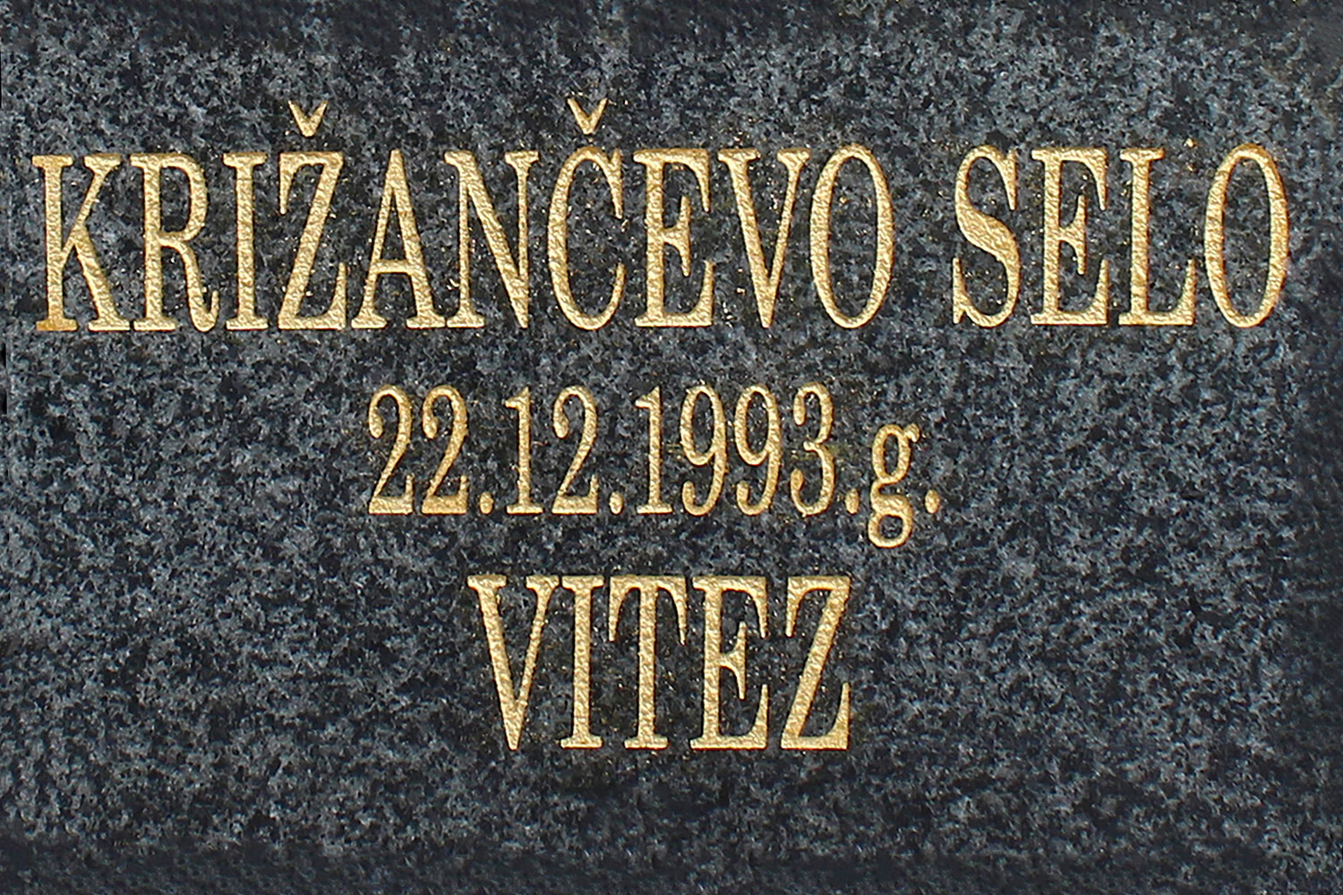 krizancevo selo 1993 vitez bih