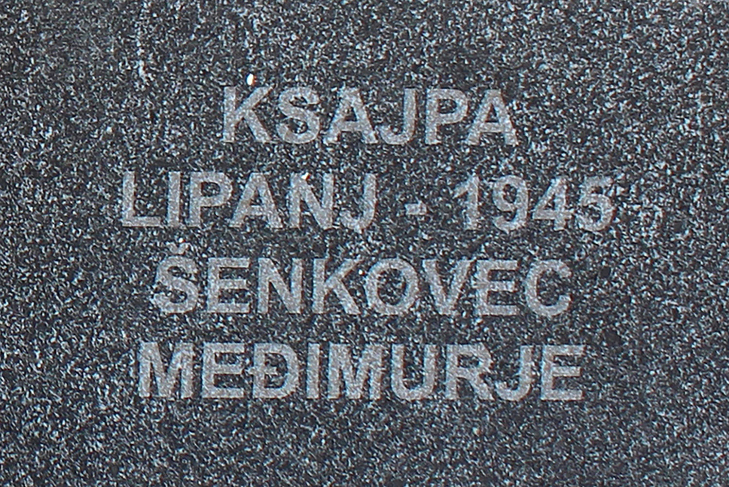ksajpa lipanj 1945 senkovec medimurje