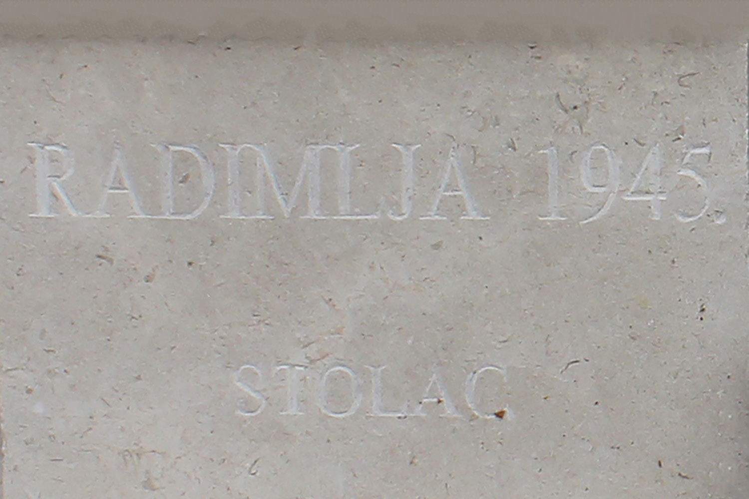 radmilja 1945 stolac bih