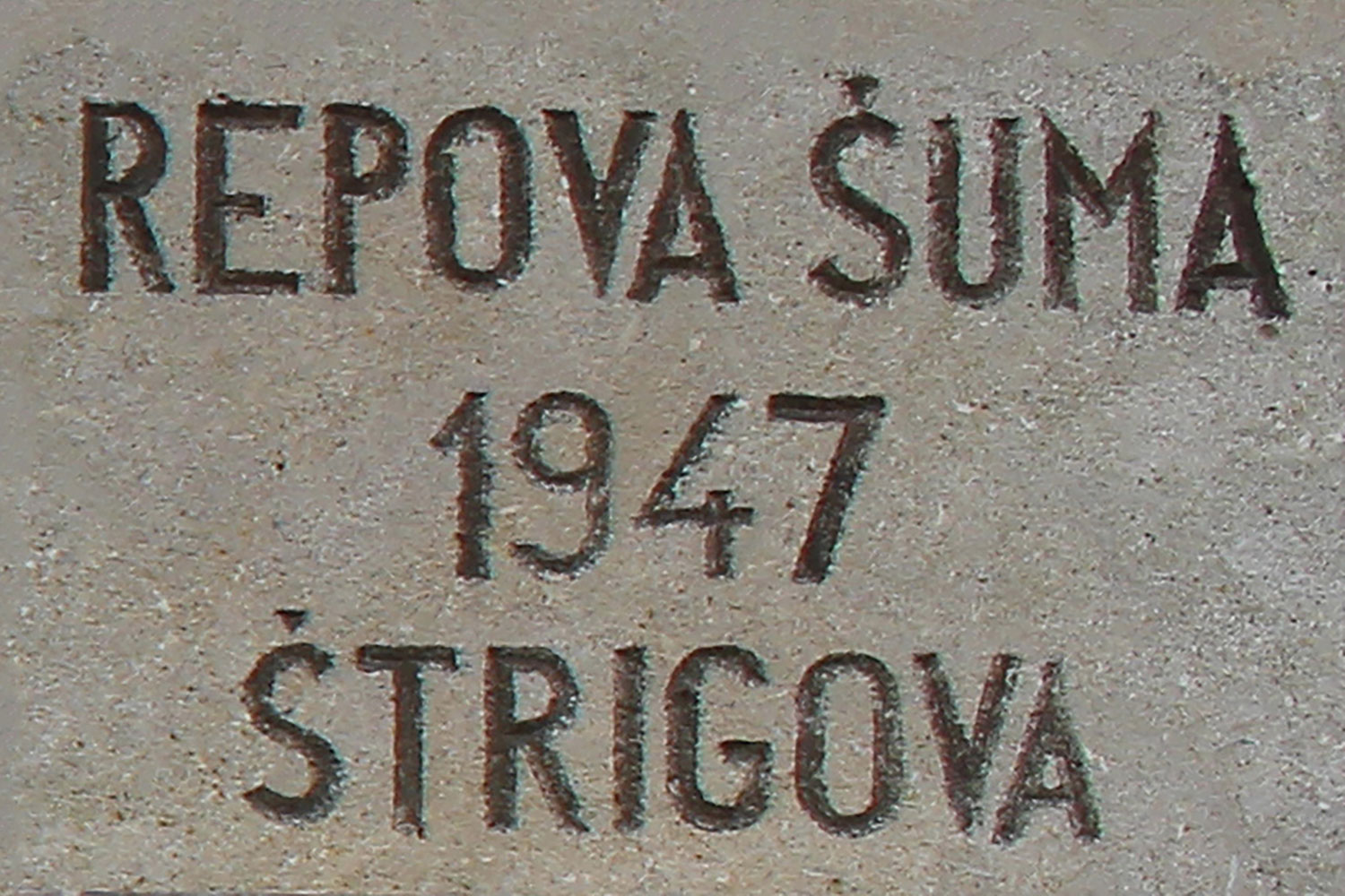 repova suma 1947 strigova