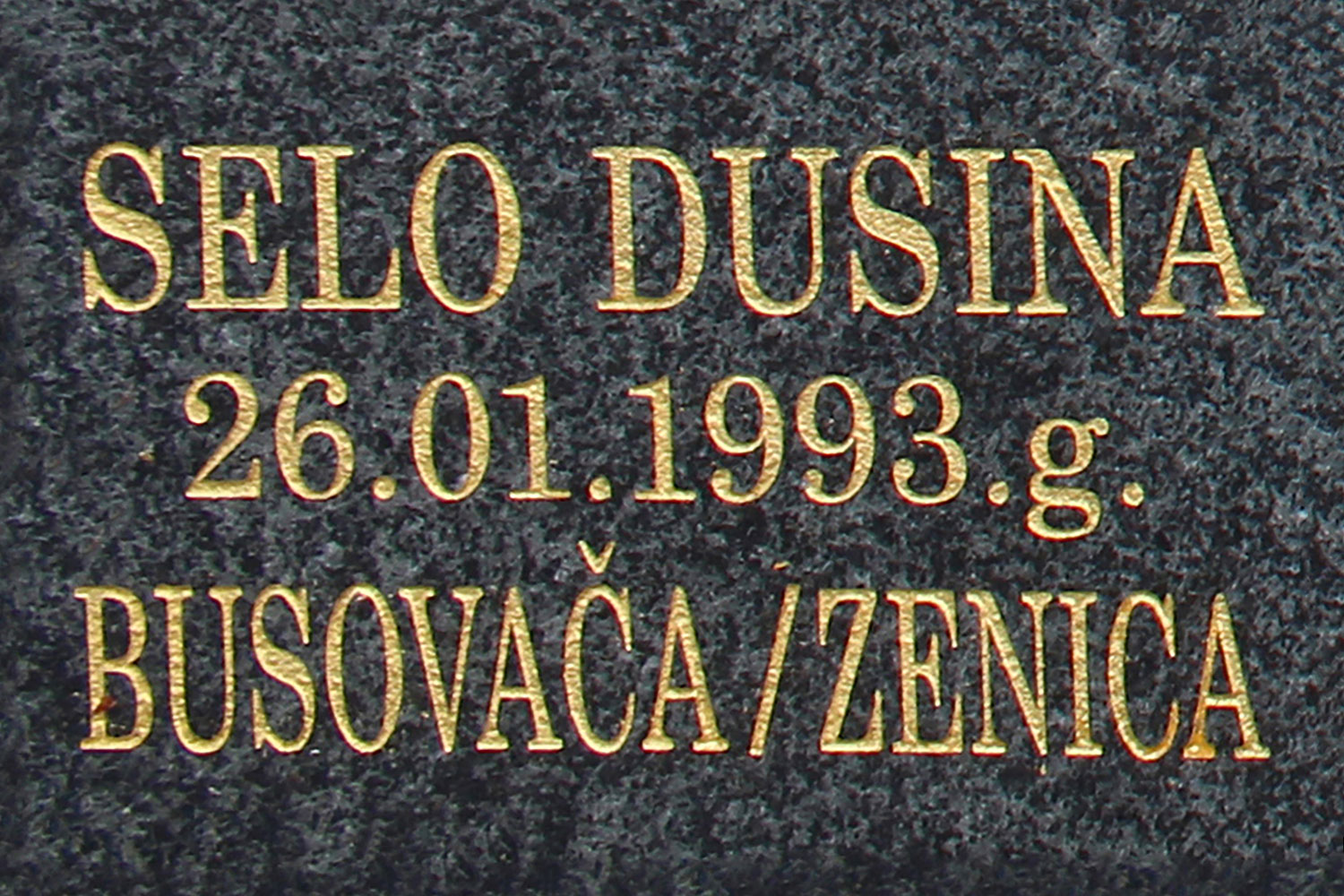 selo dusina 26 01 1993 busovaca zenica bih
