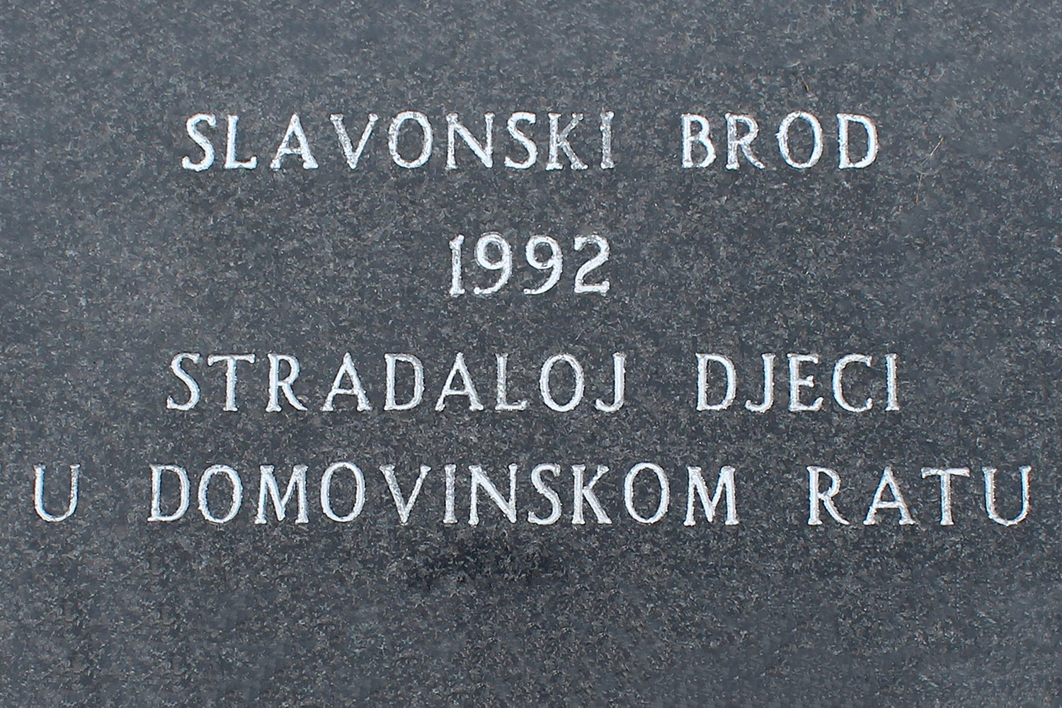 slavonski brod 1992 stradaloj djeci u domovinskom ratu