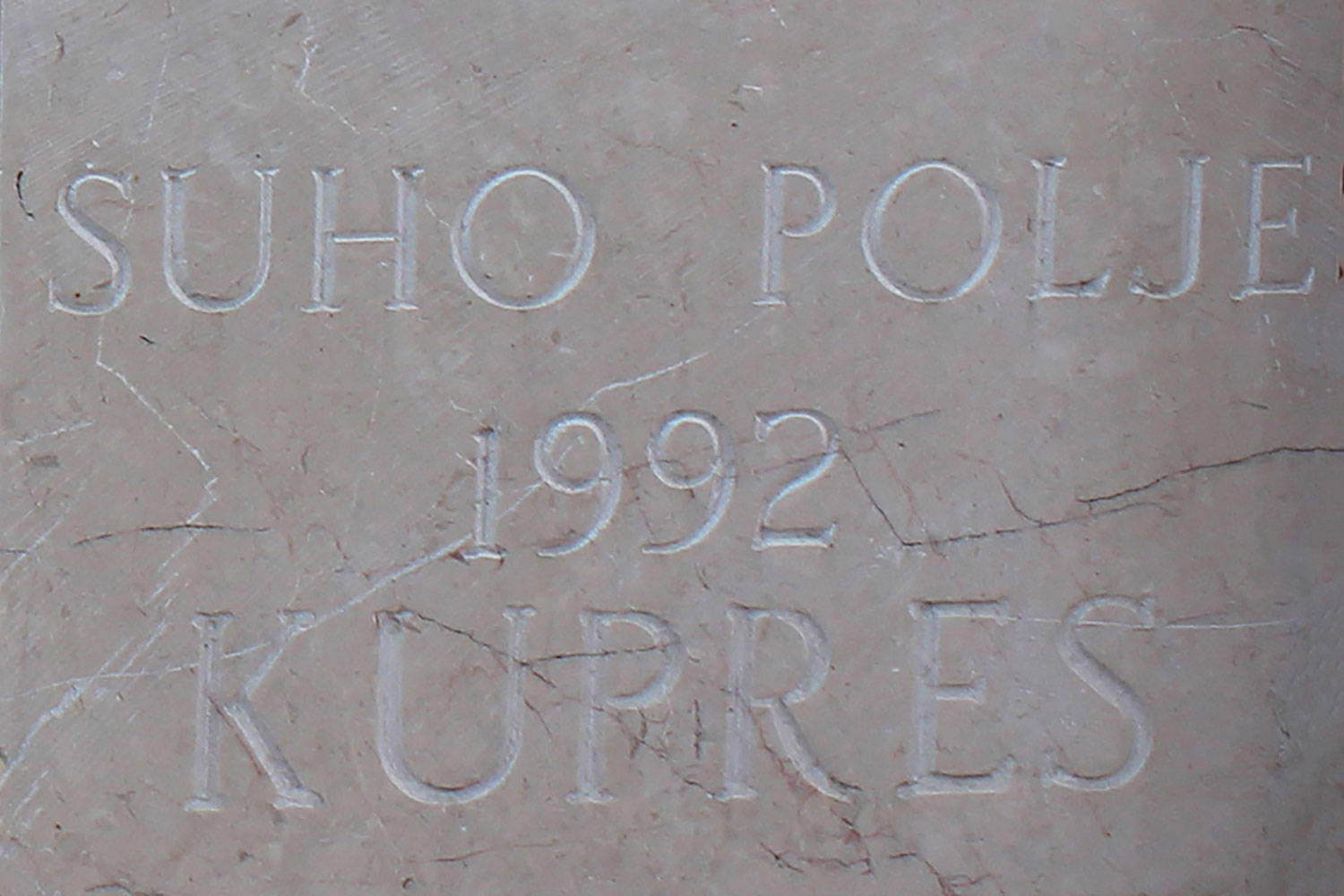 suho polje 1992 kupres bih