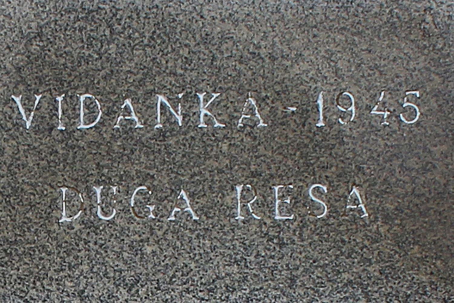 vidanka 1945 duga resa