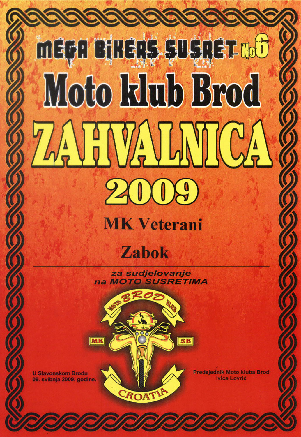 2009 05 09 mk brod slavonski brod mkv zabok