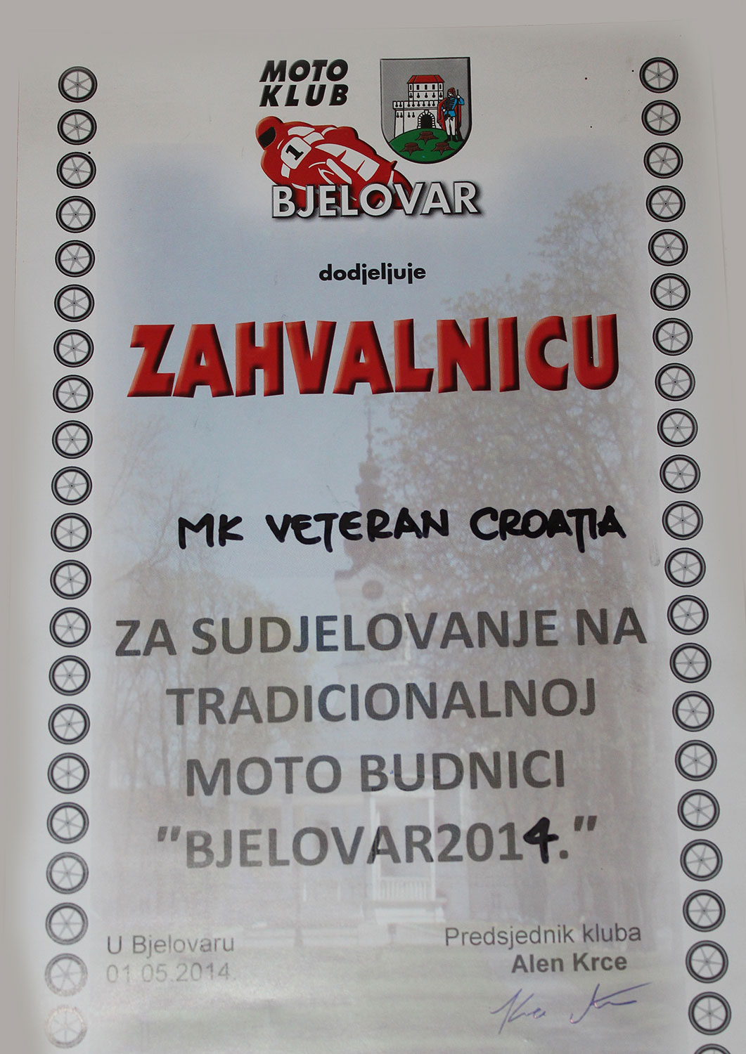 2014 05 01 mk bjelovar
