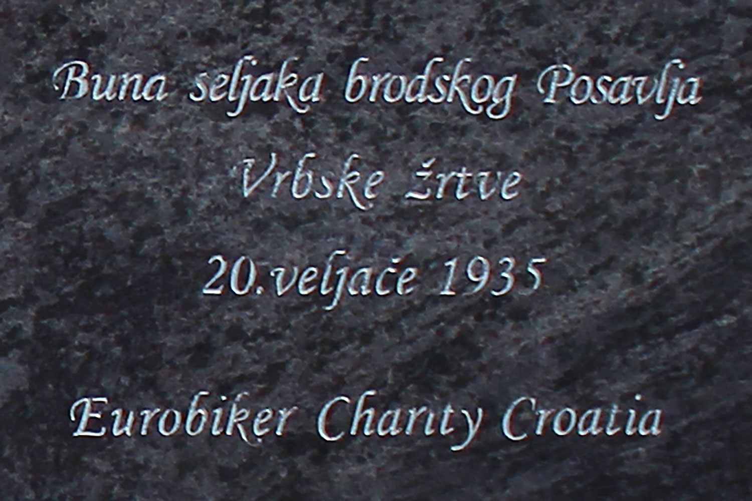 buna seljaka brodskog posavlja vrbske zrtve 20 02 1935 eurobiker charity croatia