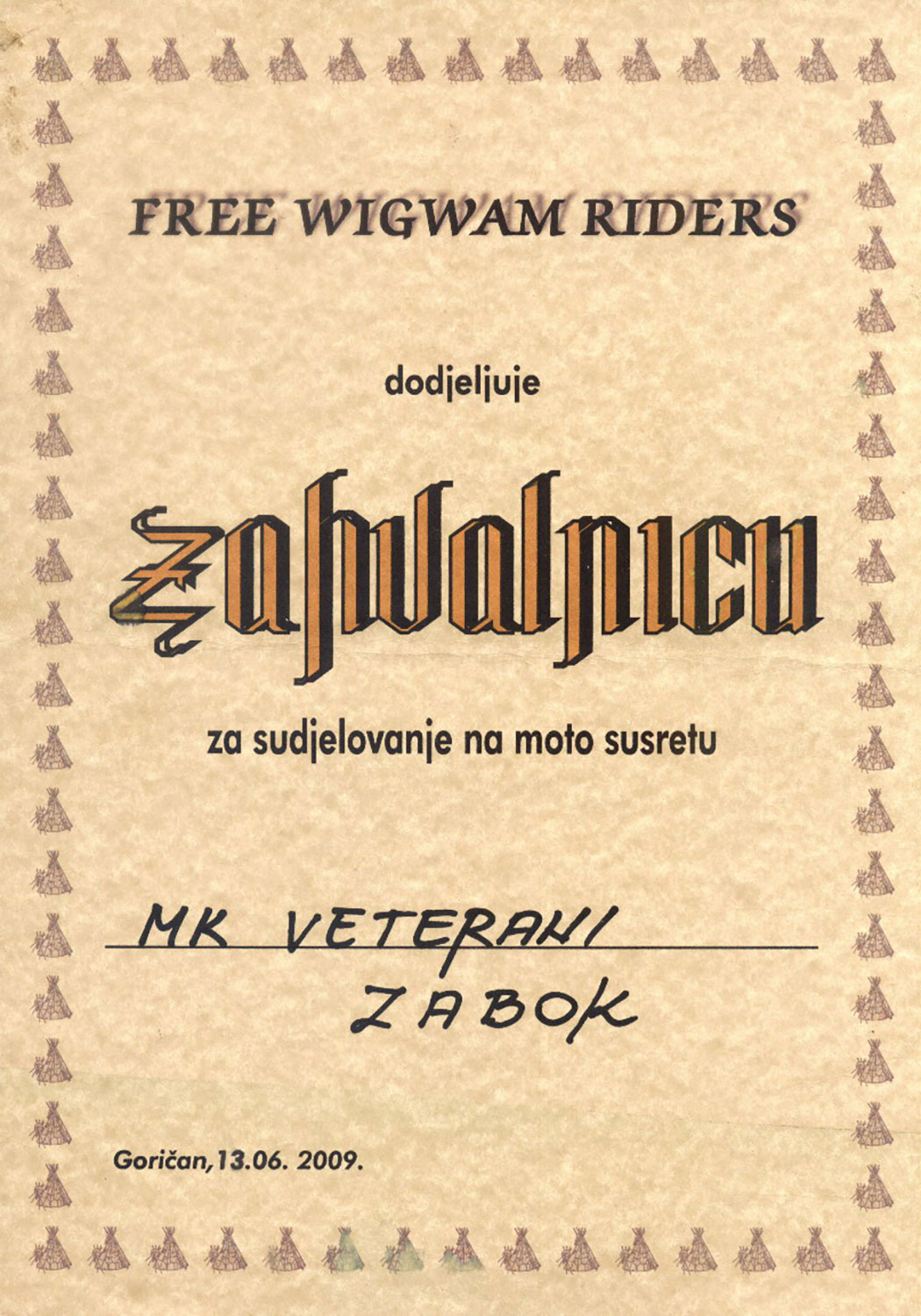 2009 06 13 free wigwam riders gorican mkv zabok