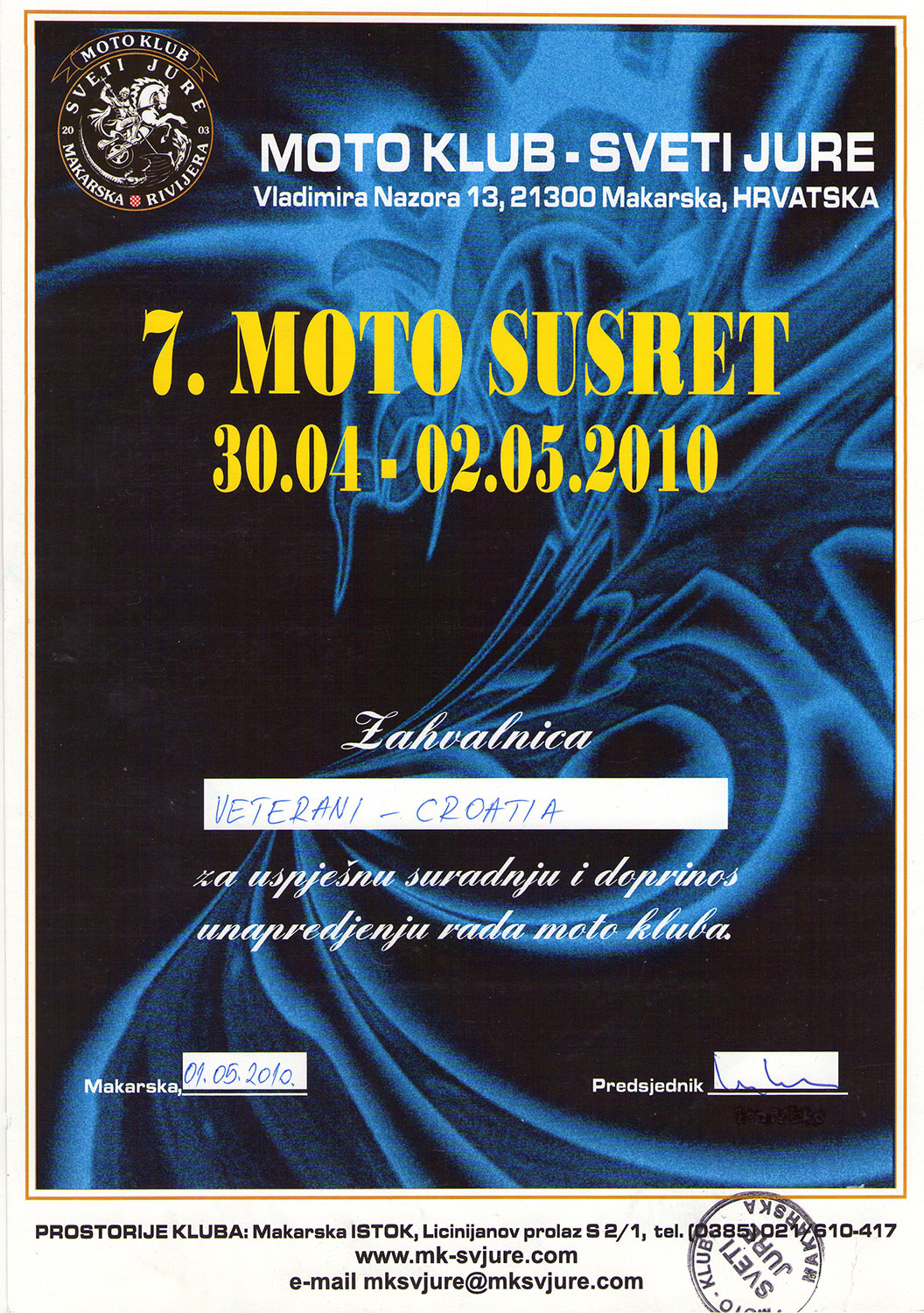2010 04 30 mk sveti jure makarska