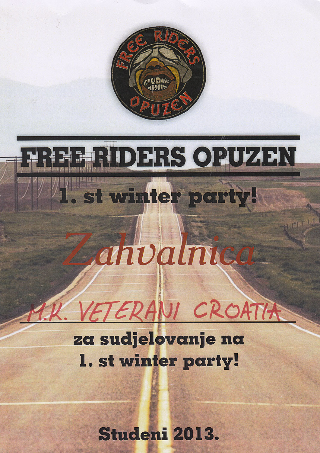 2013 free riders opuzen